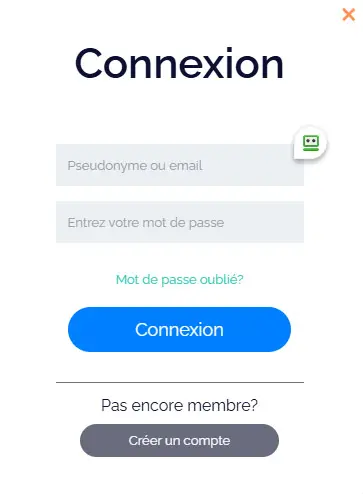 Connexion des membres du CryptoLeo Casino