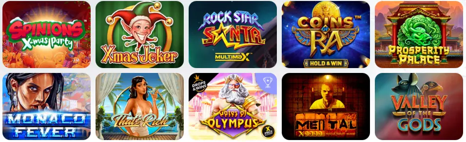 CRYPTOLEO CASINO Machines à sous classiques