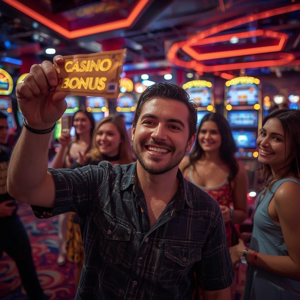 une personne tenant un bonus CRYPTOLEO CASINO
