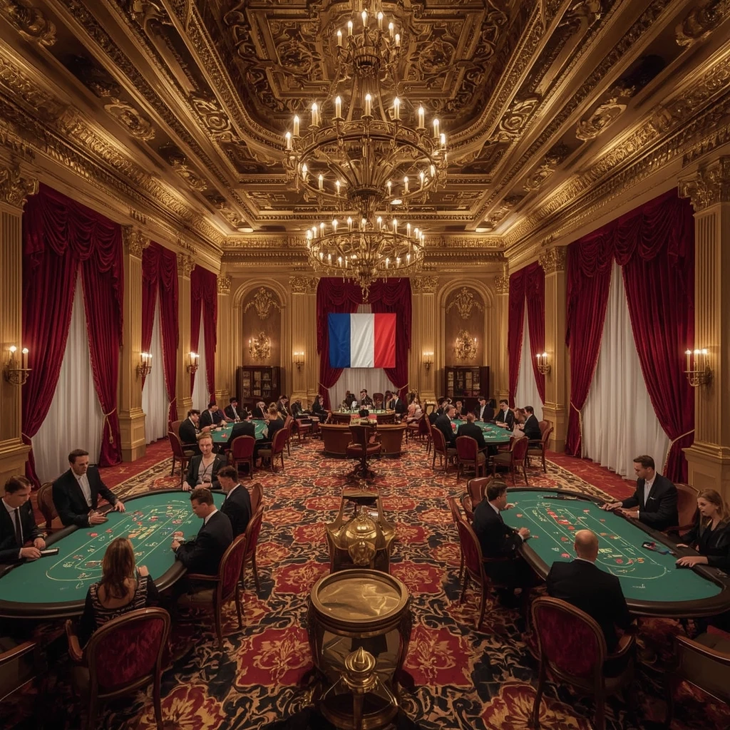 Le casino et le drapeau français de CryptoLeo Casino